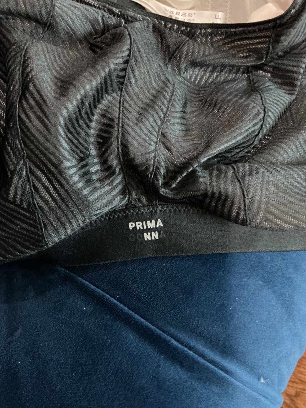 Prima Donna Black Convertible Underwire Sports Bra EU 80 F - Picture 5 of 11